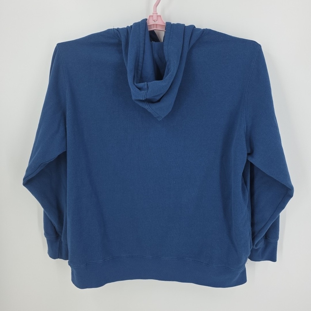 Mickey and Friends Blue Figured Men's Hooded Sweatshirt Great Condition Size XL - Picture 3 of 8